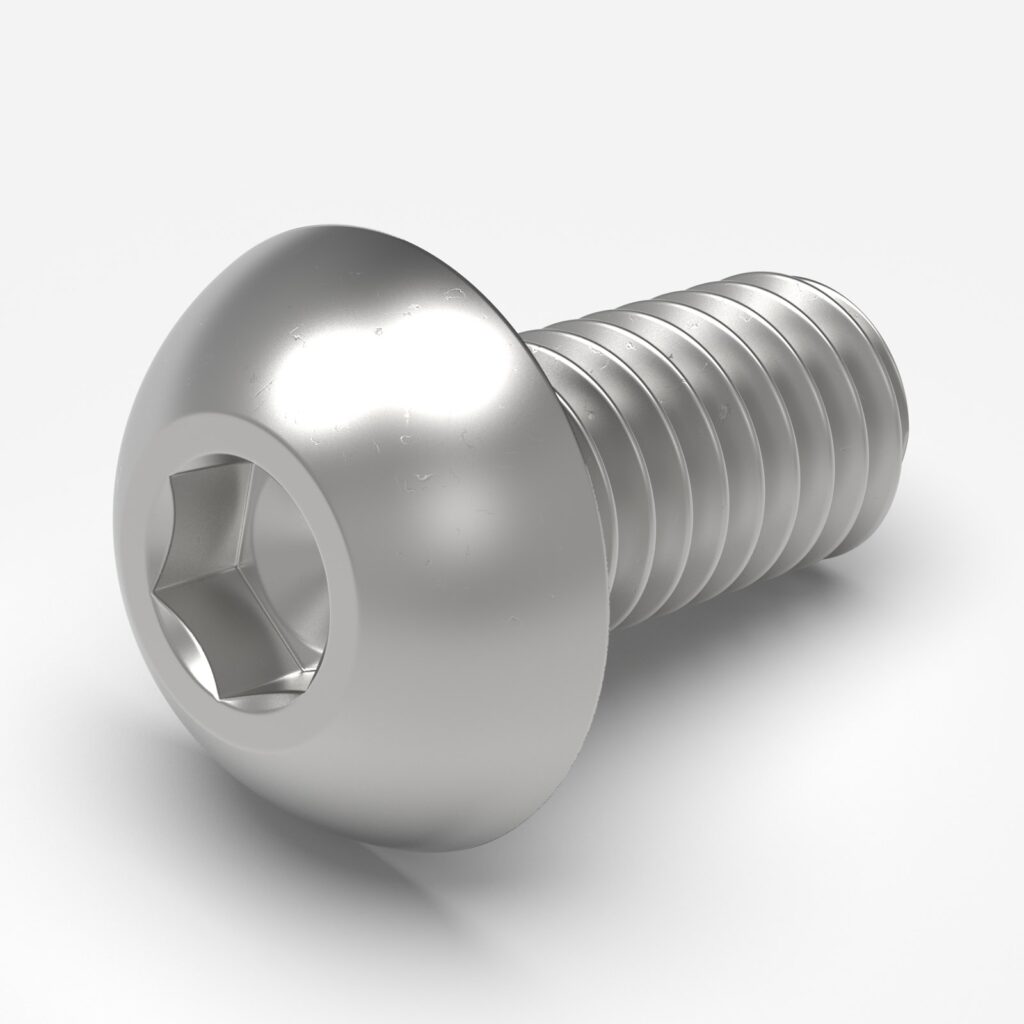 Button Head Screw M3x6 - ISO 7380-1